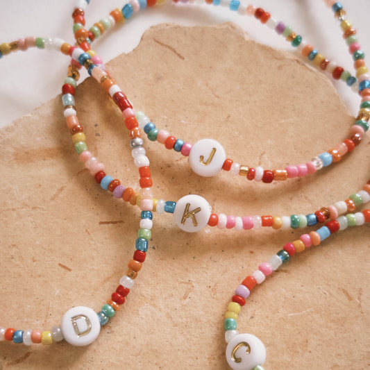 Colorful Letter Bracelet