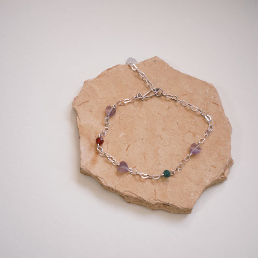 Heart Stone Bracelet