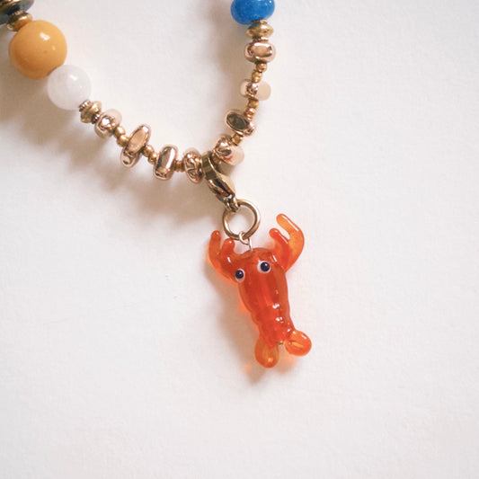 Dancing Lobster Necklace