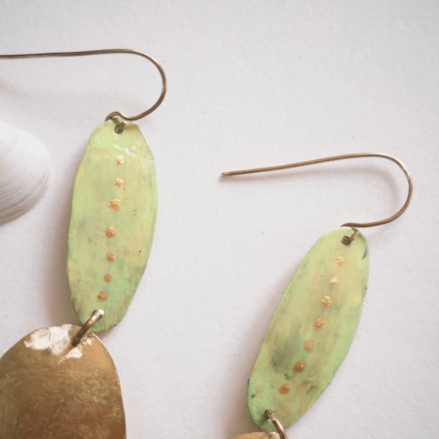 Summer Olive Earrings