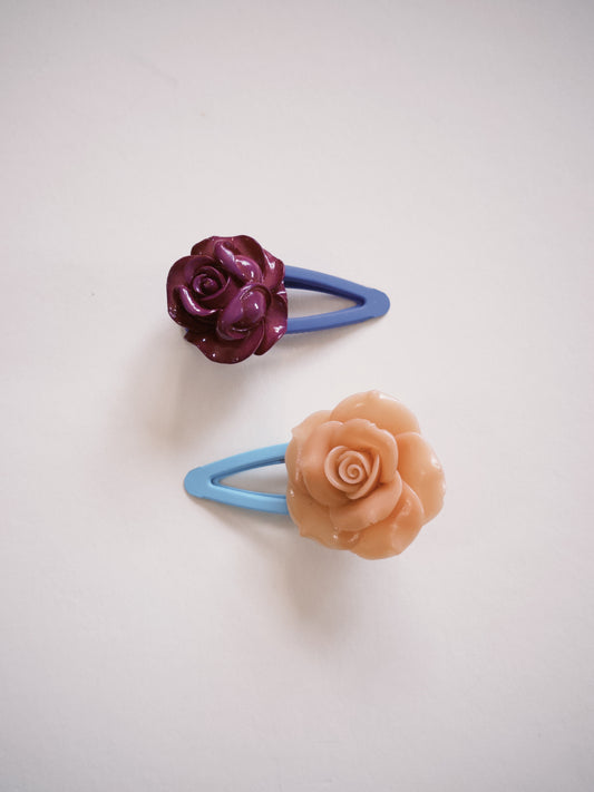 Flower Hair Clips