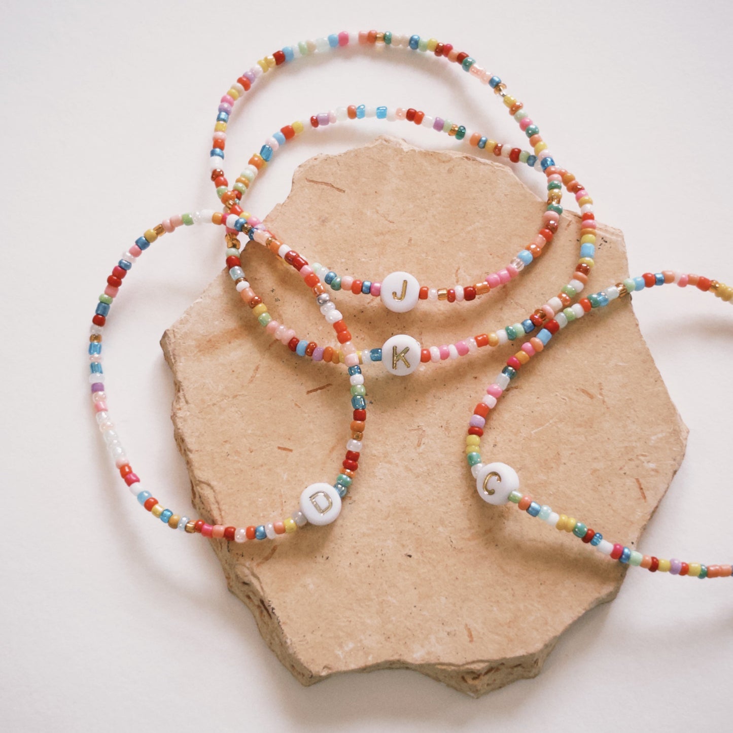 Colorful Letter Bracelet