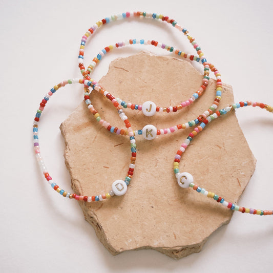 Colorful Letter Bracelet