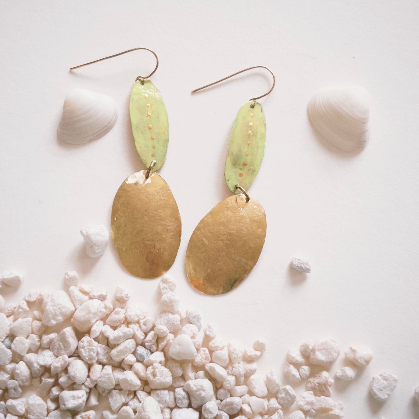Summer Olive Earrings