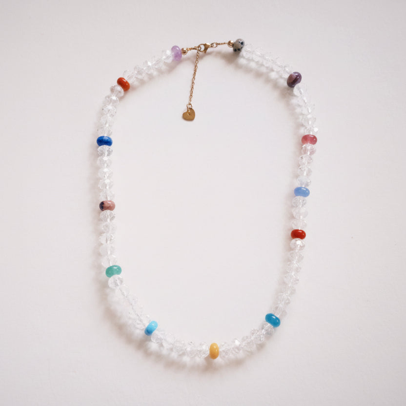 Rainbow Crystal Necklace