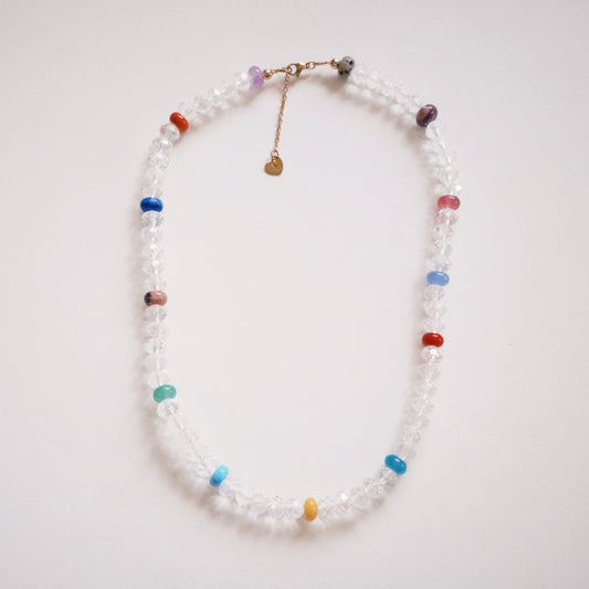 Rainbow Crystal Necklace