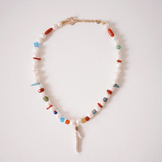 Multi-beaded Necklace