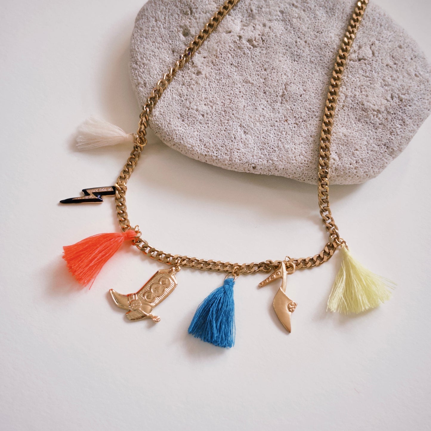 Confetti Charm Necklace